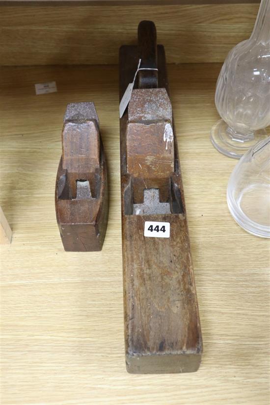 Two carpenters wood planes